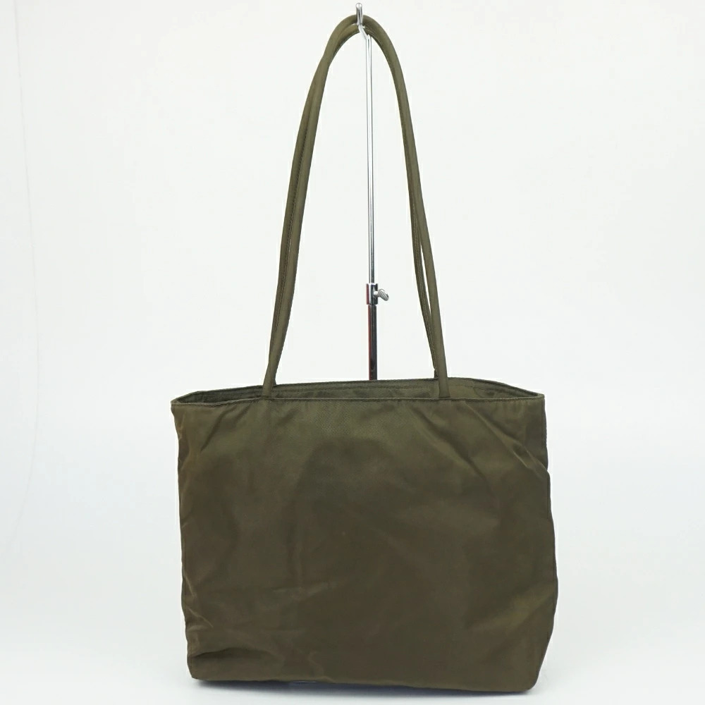Prada Tote Bag Olive Green Shoulder